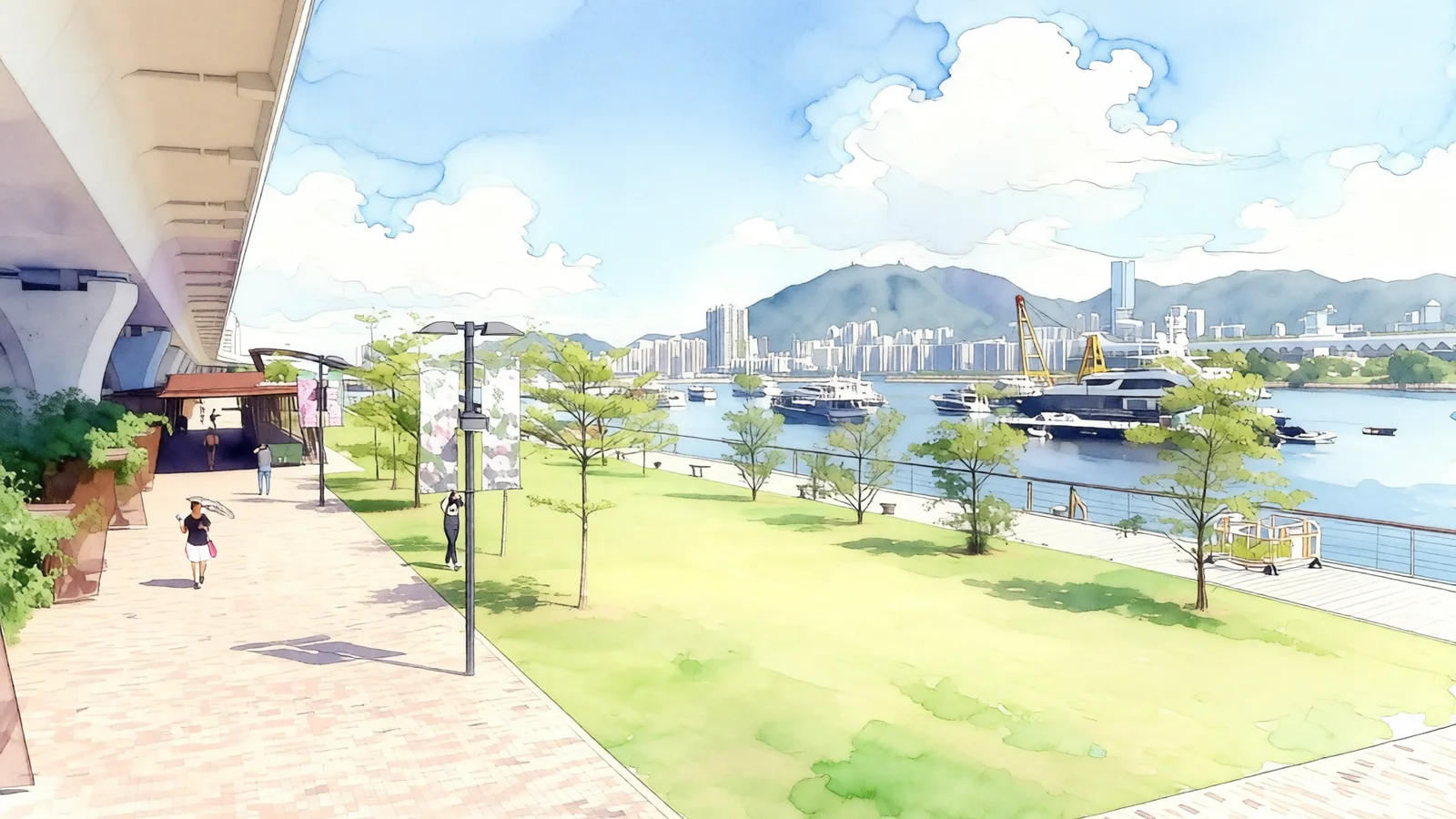 觀塘區觀塘海濱