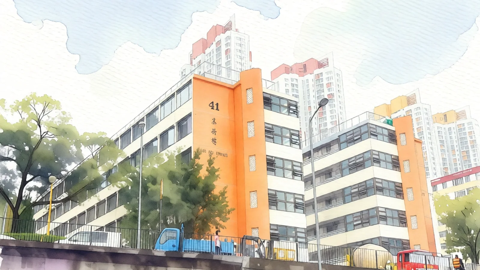 深水埗區美荷樓